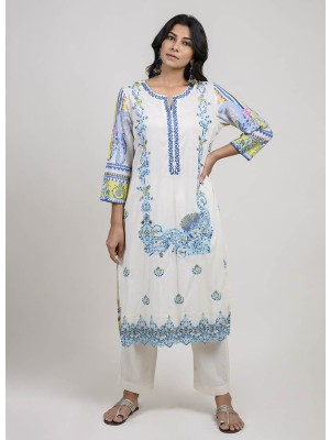 White Egyptian Cotton Kurta