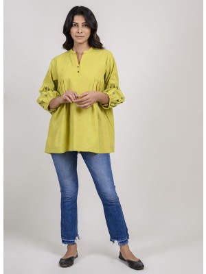 Green Cotton Tunic