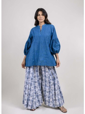 Blue Cotton Tunic